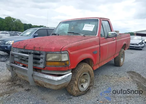 1993 Ford F150 из США, поврежденный, VIN 1FTEF14Y1PNA46024